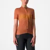 Image de Castelli - Unlimited Sentiero 3 Jersey - Maillot vélo femme Mocha / Goldenrod - S