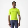Image de Castelli - Prologo Lite Jersey - Maillot vélo manches courtes homme Electric Lime / Deep Green - M