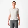 Image de Castelli - Espresso W Jersey - Maillot vélo manches courtes femme Ivory / Dark Gray - XL