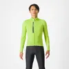 Image de Castelli - Entrata Thermal Jersey - Maillot vélo manches longues homme Electric Lime / Dark Gray - M