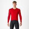 Image de Castelli - Fly LS Jersey - Maillot vélo homme Rich Red - M