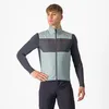 Image de Castelli - Unlimited Puffy Vest - Gilet vélo homme Defender Green / Dark Gray-Elect - M