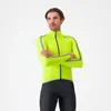 Image de Castelli - Ultra Rain Cape - Veste vélo homme Electric Lime / Silver Reflex - XL