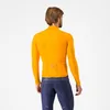 Image de Castelli - Espresso Thermal Jersey - Maillot vélo homme Vivid Orange / Dark Gray - M