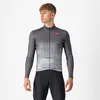 Image de Castelli - Unlimited Thermal Jersey - Maillot vélo homme Dark Gray / Silver Gray - M