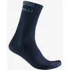 Image de Castelli - Bandito Merino 18 Sock - Chaussettes vélo Belgian Blue - S/M