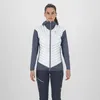 Image de Karpos - Sass De Mura Jacket - Doudoune femme Bright White / Ombre Blue - XS