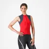 Image de Castelli - Sole Sleeveless Jersey - Maillot vélo femme Hibiscus / Twilight Blue - S