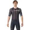 Image de Maillot Manches Courtes Castelli Climber's A/C Noir Gris Foncé, Taille XXL