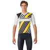Image de Maillot Castelli Heritage Noir Blanc Jaune, Taille XL