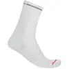 Image de Chaussettes Castelli Premio Evo 18 Blanc, Taille S/M