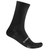 Image de Chaussettes Castelli Espresso 18 Noir, Taille XXL