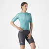 Image de Castelli - Prima 2 DT Bibshort - Cuissard vélo femme Dark Gray / Pool Blue - M