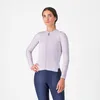 Image de Castelli - Espresso W Long Sleeve Jersey - Maillot vélo femme Purple Mist / Dark Night Shade - L