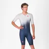 Image de Castelli - Core Tri Suit Short Sleeve - Trifonction homme Belgian Blue / White - L