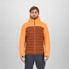 Image de Karpos - Sass D'Ortiga Hoodie Jacket - Doudoune homme Mahogany / Vibrant Orange - XL