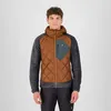 Image de Karpos - Marmarole Up Jacket - Doudoune homme Mahogany / Woodland Gray - S