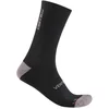 Image de Chaussettes Castelli Venti Soft Merino Noir Gris, Taille S/M