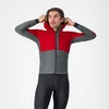 Image de Castelli - Fly Unlimited Jacket - Veste vélo homme Rich Red / Urban Gray - L
