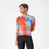 Image de Castelli - Free Speed 3 Race Top - Maillot vélo homme Paprika / Winter Sky - M