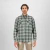 Image de Karpos - Furetto Shirt - Chemise homme Sea Spray / Woodland Gray - M
