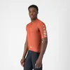 Image de Castelli - Entrata Apex Jersey - Maillot vélo homme Paprika / Silver Moon - S