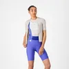 Image de Castelli - Espresso 2 DT Bibshort - Cuissard vélo femme Ultraviolet - M