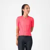 Image de Castelli - Anima Flow Jersey - Maillot vélo femme Brilliant Pink / Hibiscus - L