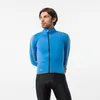 Image de Castelli - Ultra Rain Cape - Veste vélo homme Blue Circuit / Silver Reflex - M