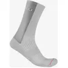 Image de Castelli - Castelli Logo 18 Merino Sock - Chaussettes vélo Silver Gray / Dark Gray - L / XL
