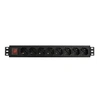 Image de WP WPN-PDU-G01-08 unité de distribution d'énergie 8 sortie(s) CA 1.5U Noir