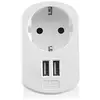 Image de Ewent - Adaptateur secteur - 3.1 A - 2 connecteurs de sortie (USB)