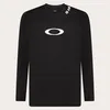 Image de Oakley - Free Ride RC LS Jersey - Maillot vélo homme Blackout - S