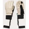 Image de Oakley - Peak Leather Gloves - Gants ski femme Mist - XS