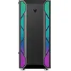 Image de Boîtier Moyen Tour ATX - Vertibra X210 RGB avec panneau vitré Noir