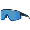 Image de Bliz - Fusion Cat 3 - Lunettes vélo Matte Black - Brown W Blue Mirror Cat 3