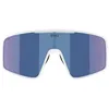 Image de Bliz - P001 Cat 3 - Lunettes vélo White - Grey W Blue Mirror Cat 3