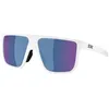 Image de Bliz - A003 Cat 3 - Lunettes de soleil Matte White - Grey W Blue Mirror Cat 3