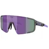 Image de Bliz - P003 Small Cat 3 - Lunettes vélo Crystal Black - Grey W Purple Multi Cat 3
