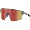Image de Bliz - P004 Cat 3 - Lunettes vélo Transparent Dark Grey - Brown W Red Multi Cat 3
