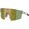 Image de Bliz - P004 Small Cat 3 - Lunettes vélo Transparent White - Brown W Green Multi Cat 3