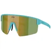 Image de Bliz - P004 Small Cat 3 - Lunettes vélo Matte Turquoise - Green W Blue / Green Revo Cat 3