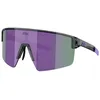 Image de Bliz - P004 Small Cat 3 - Lunettes vélo Crystal Black - Grey W Purple Multi Cat 3