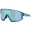 Image de Bliz - Fusion Small Cat 3 - Lunettes vélo Transparent Blue - Smoke W Ice Blue Multi Cat 3