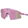 Image de Bliz - P006 Small Cat 3 - Lunettes vélo Transparant Pink - Brown W Rose Multi Cat 3