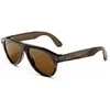 Image de Ray-Ban (Gen 3) Aviator Havana Verres marron