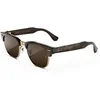 Image de Audio Ray-Ban Clubmaster Havana sur or Gen S Marron