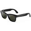 Image de Ray-Ban (Gen 3) Wayfarer Grande Noir brillant Verres polarisés verts