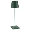 Image de Zafferano, Poldina Pro, Lampe de Table Rechargeable et Sans Fil avec Contrôle Tactile, Utilisable également comme Lampe d'Extérieur, Dimmer 2200-3000 K, Hauteur 38 cm, Couleur Vert Foncé en occasion ou reconditionné