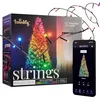Image de Twinkly Strings 400 LED RGB, Bande LED Intérieur et Extérieur, Lumières LED Smart Multicolores, Compatible avec Alexa et Google Home, IP44, Contrôlée par App, Fil Noir, 32m en occasion ou reconditionné